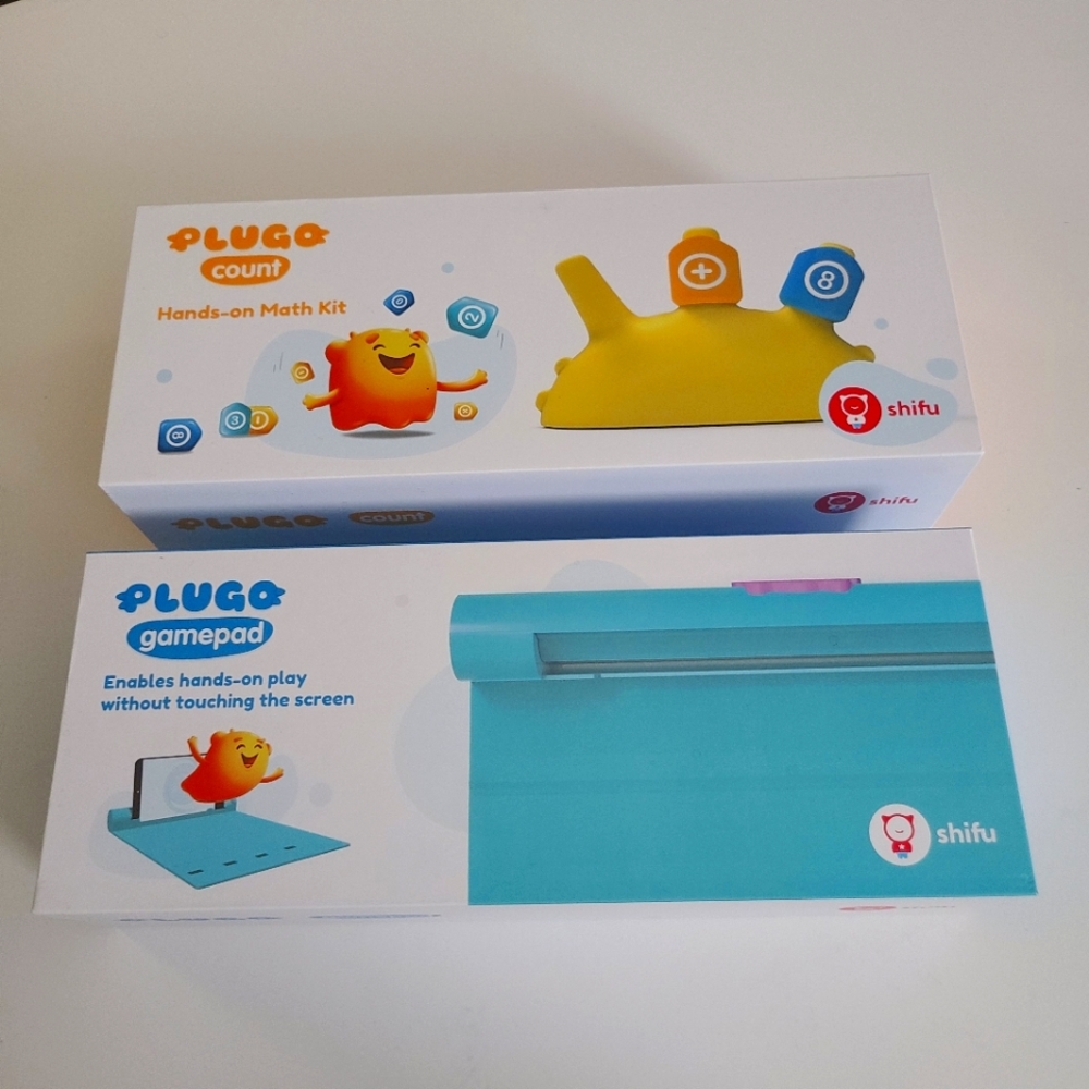 Plugo Gamepad & Hands on Math count kit 2 in 1